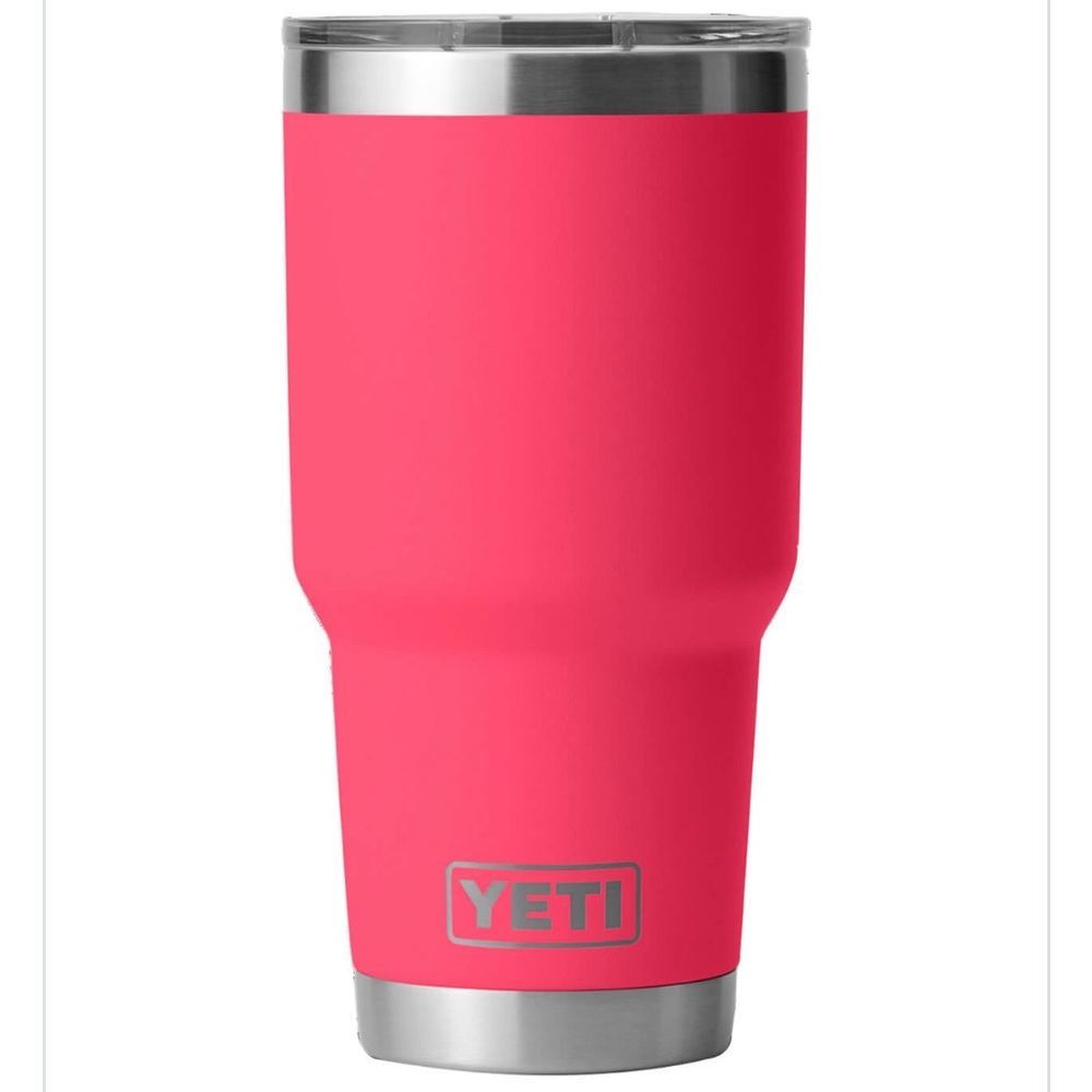 30oz Bimini Pink Yeti Cup with Lid used good condition, color is retired